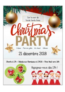 Affiche Christmas Party2